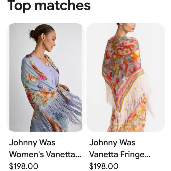 Johnny Was Floral Wrap NWT - Picture 8 of 9